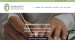 Desktop Screenshot of integritybookkeeping.biz